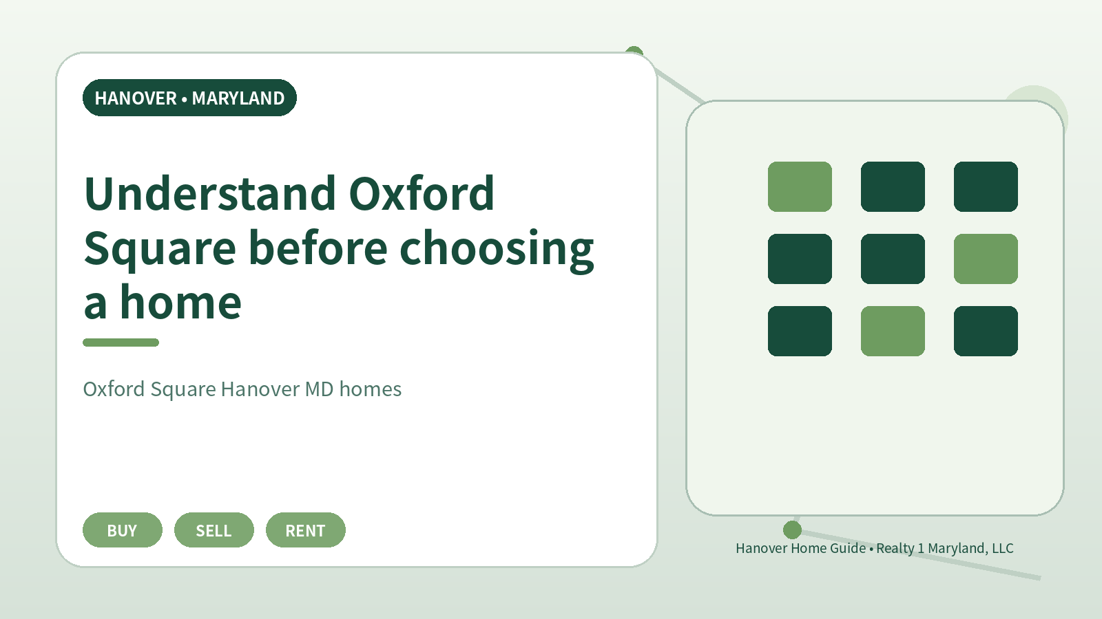 Understand Oxford Square before choosing a home original illustration