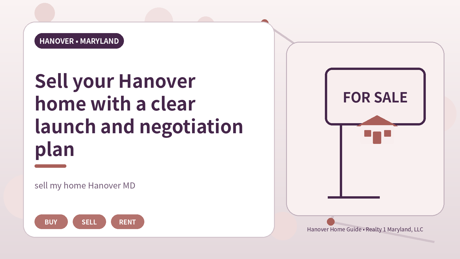 Sell your Hanover home with a clear launch and negotiation plan original illustration